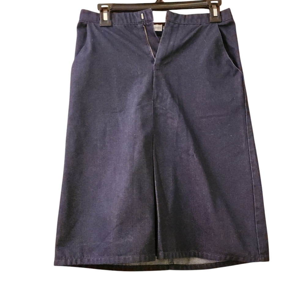 Classic GAP Denim Skirt in Navy Size 1 - Picture 2 of 5